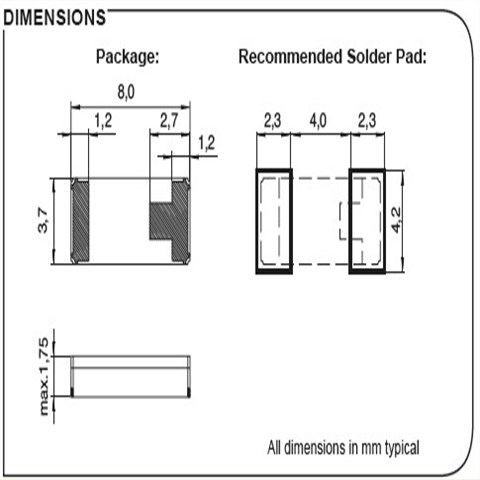 微晶晶振,石英水晶振動子,CC1A-T1A晶振