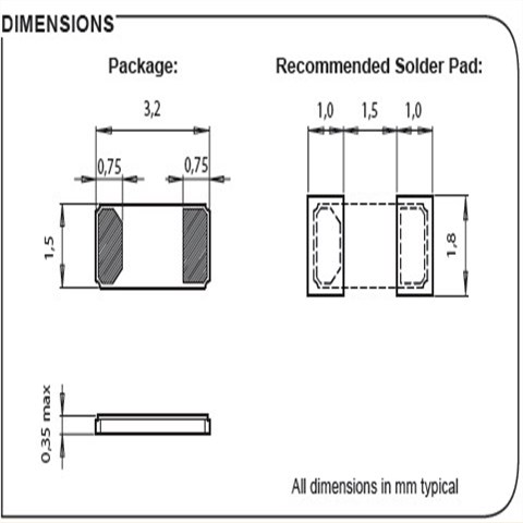微晶晶振,貼片晶振,CM7V-T1A_03晶振,美國進(jìn)口32.768K晶振