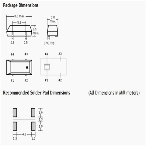 Oscilent美國(guó)表晶,223-000306-20-LF-TR車(chē)載多媒體晶振,223環(huán)保無(wú)鉛晶振