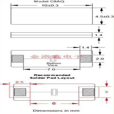 FC8AQCCMC3.6864-T1,汽車級晶體,FC8AQ貼片晶振,FOX晶振
