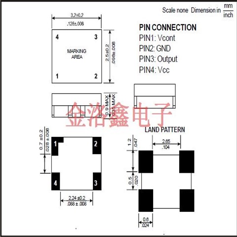 RTX-104DD3C-S-16.384-TR,Raltron拉隆晶振,RTX-104晶振,3225有源晶體振蕩器