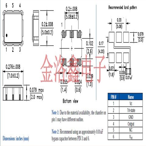 ASV-50.000MHZ-LC-T,Abracon工業(yè)應(yīng)用晶振,50MHz晶振