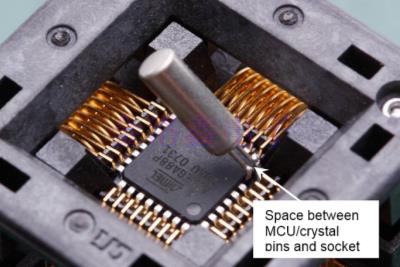 測試32.768K晶振穩(wěn)定性和有效負(fù)載電容