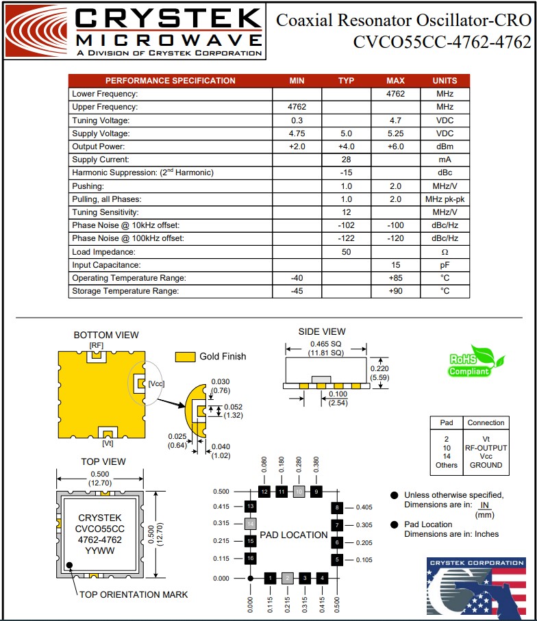 CVCO55CC-4762-4762 CVCO55CC-4762-4762