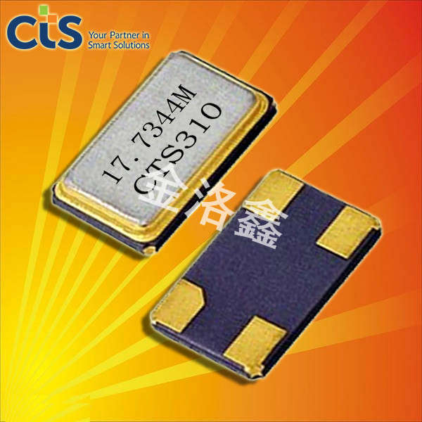 406C35B27M00000-6035mm-CTS石英晶振-27MHz-13pf 406C35B27M00000-6035mm-CTS石英晶振-27MHz-13pf