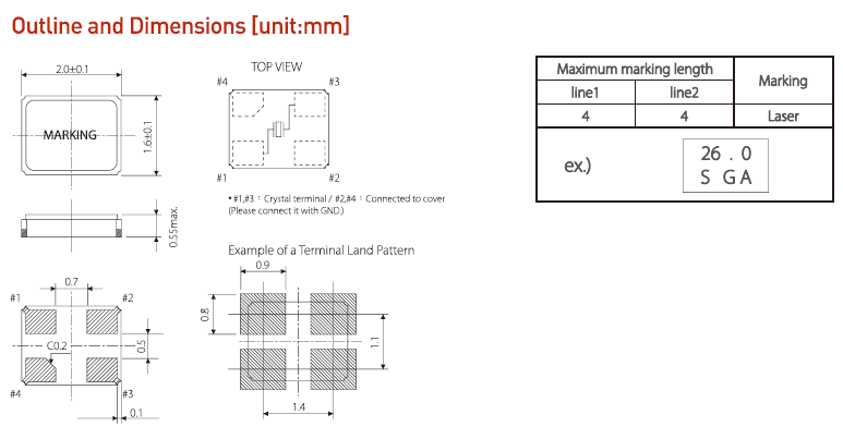 高端無(wú)源時(shí)鐘諧振器,2016mm金屬表面晶振,CSX-2016晶振 高端無(wú)源時(shí)鐘諧振器,2016mm金屬表面晶振,CSX-2016晶振