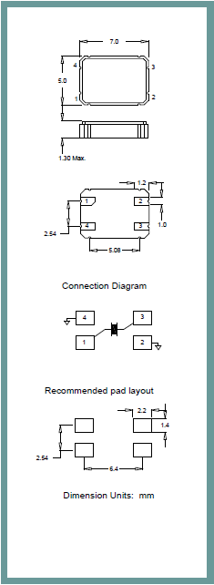 大面積貼片諧振器,進(jìn)口7050石英晶體,ILCX04晶振 大面積貼片諧振器,進(jìn)口7050石英晶體,ILCX04晶振