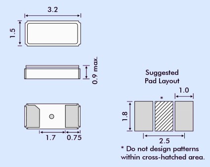 Euroquartz晶振,EQ156晶振,32.7680-12.5-PH32768F-20晶振 Euroquartz晶振,EQ156晶振,32.7680-12.5-PH32768F-20晶振