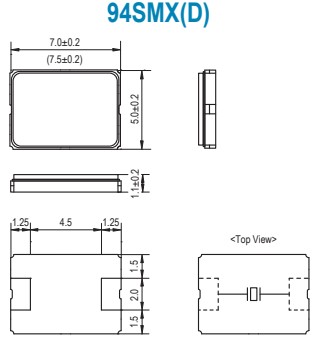 SMI晶振,94SMX(D)晶振,94M200-16(D)3OT晶振 SMI晶振,94SMX(D)晶振,94M200-16(D)3OT晶振