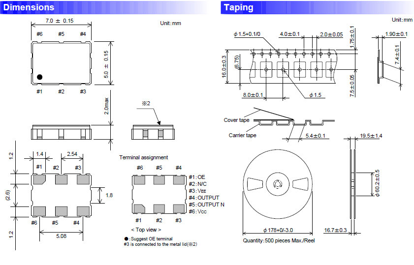 FCXO75LV_7_5 OSC FCXO75LV_7_5 OSC