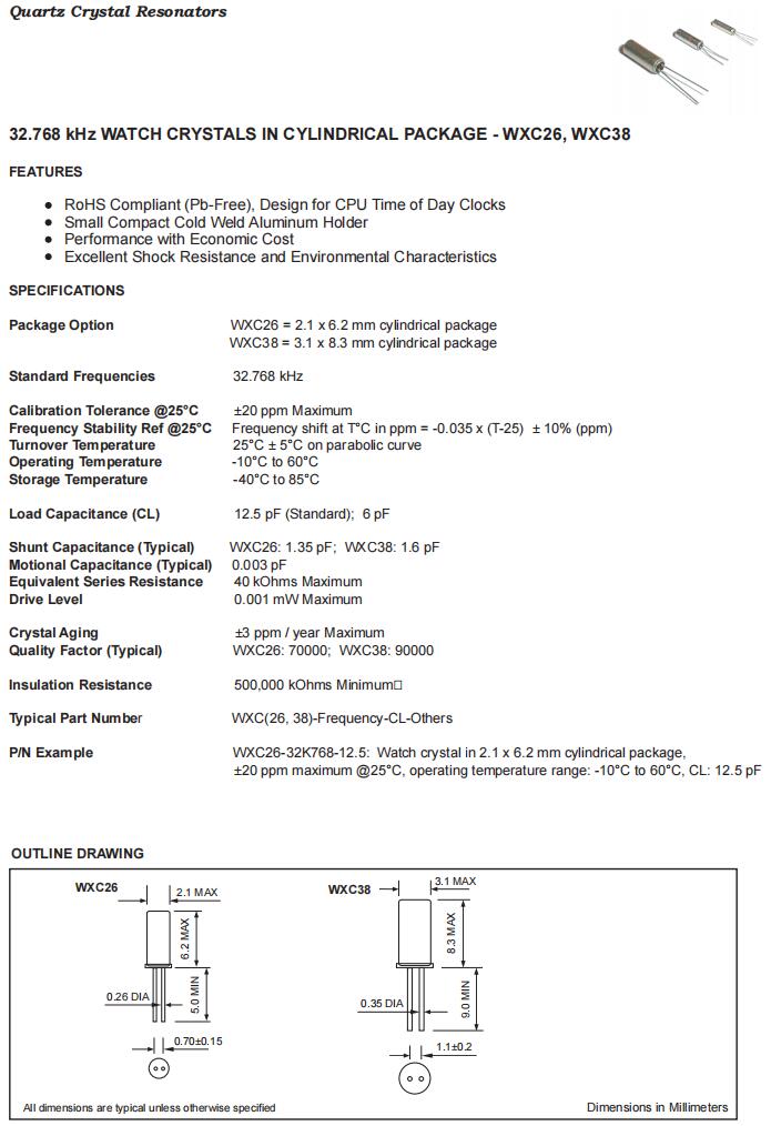 WXC26-38-2 WXC26-38-2