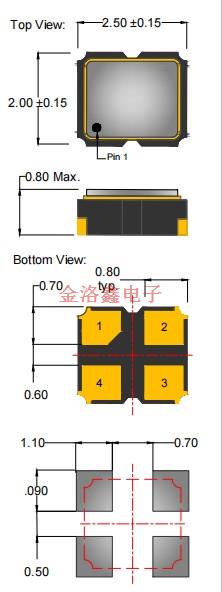 AE809-N-T-5-2070-3R0-32M768000,anderson安德森晶振,AE809時鐘振蕩器 AE809-N-T-5-2070-3R0-32M768000,anderson安德森晶振,AE809時鐘振蕩器