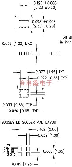 M60551JSN52.0000MHz,軍事通信晶振,MtronPTl歐美晶振,3225晶振,3V晶振 M60551JSN52.0000MHz,軍事通信晶振,MtronPTl歐美晶振,3225晶振,3V晶振