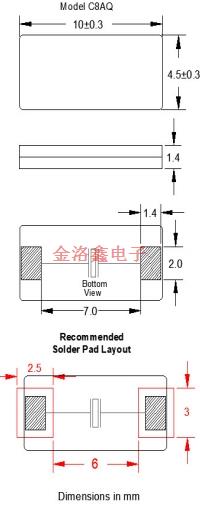 FC8AQCCMC3.6864-T1,汽車級(jí)晶體,FC8AQ貼片晶振,FOX晶振 FC8AQCCMC3.6864-T1,汽車級(jí)晶體,FC8AQ貼片晶振,FOX晶振